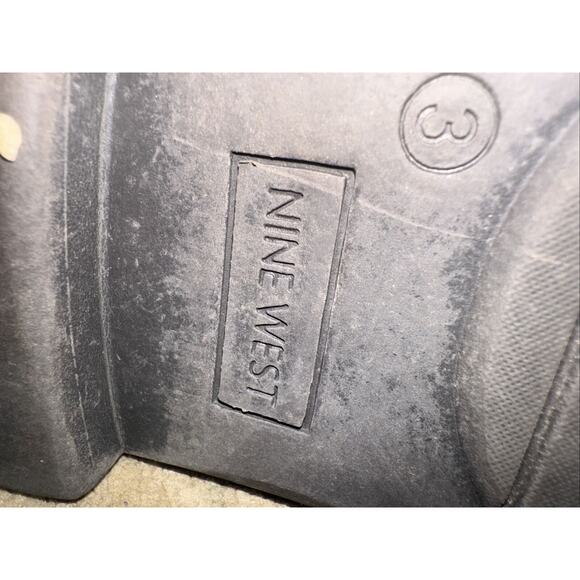 SOES BOOTS girls Faux Leather boots size 3 By Nine West - Picture 6 of 7